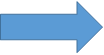 Pfeilrechts blau